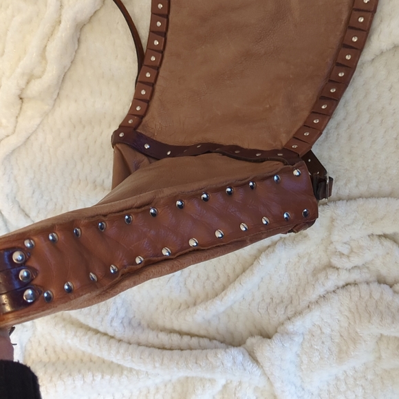 💕HP💕Bella Dolci Handcrafted Brown Leather Shoulder Bag - Picture 10 of 14